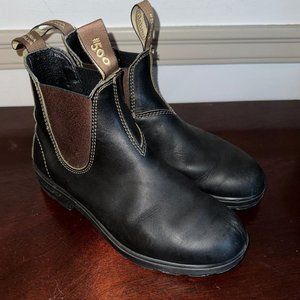 Blundstone 500 Classic Black / Brown Leather Women's Size 5